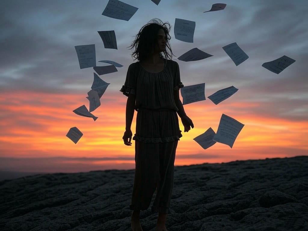 Laat de wind je zorgen meenemen; jij bent lichter dan je denkt