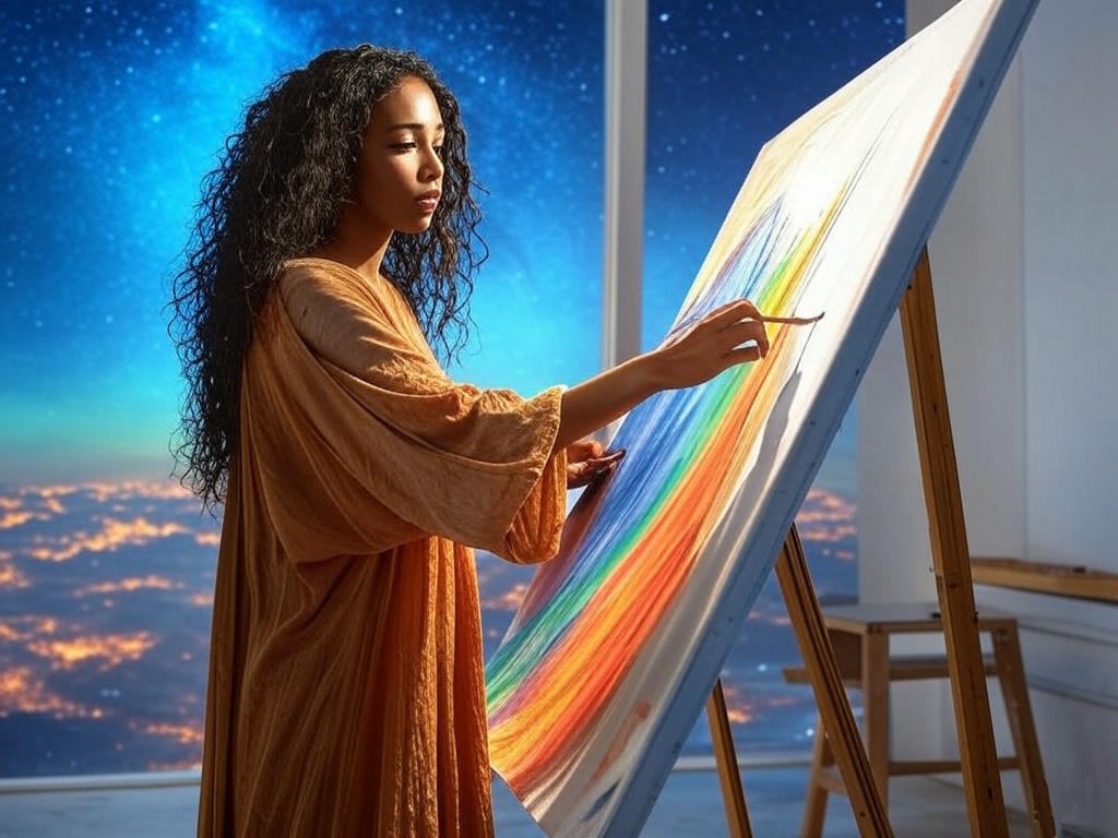 Je bent een kunstwerk, altijd in wording, altijd prachtig